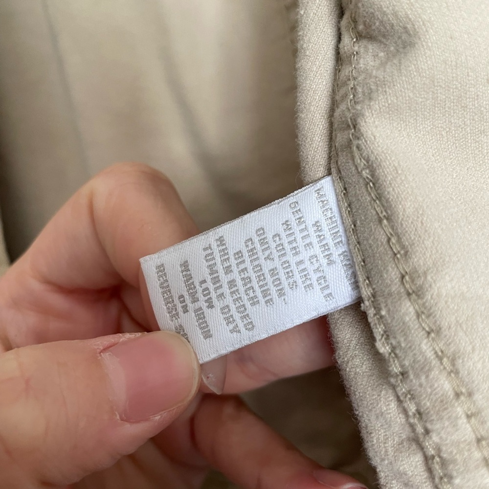 Charter Club Women’s Petite Medium Tan Button-Up Corduroy Jacket - Picture 6 of 11